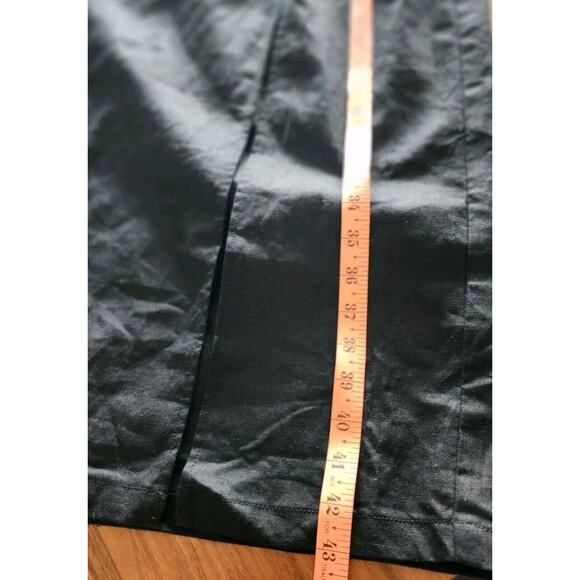 ZARA Linen Blend Strappy Keyhole Back Midi Dress in Black WOMEN'S XL - Picture 11 of 11